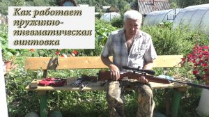 Как работает пневматическая винтовка Замена пружины