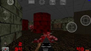 Игра первый Дум 1 DOOM 1 прохождение на Андроид планшете эпизод 3 карта E3M5 уровень 5 - е3м5 - e3m5