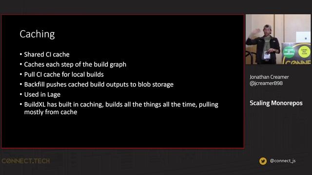 ConnectTech2021 - Jonathan Creamer Scaling Monorepos смотреть онлайн