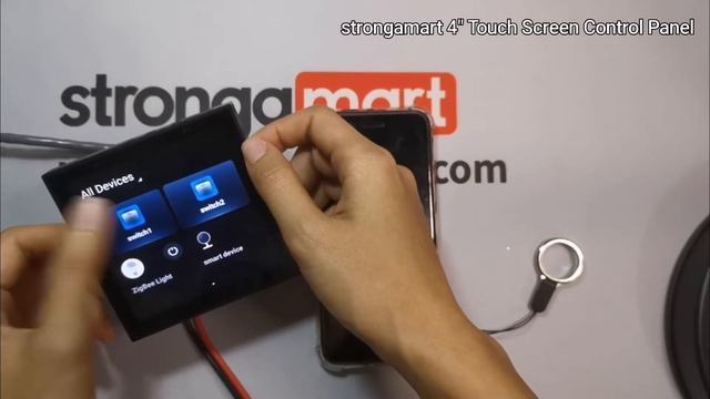Tuya 4-inch Smart Control Panel Touch Screen Step By Step Guide Operation (strongamart) смотреть онлайн