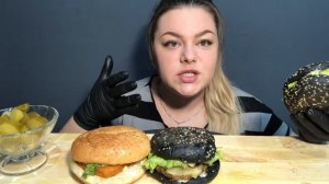 МУКБАНГ БУРГЕРЫ MUKBANG BURGERS