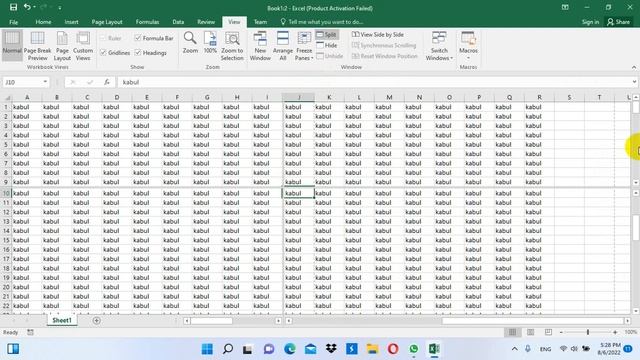 Microsoft Excel Lesson#25 View Tab Explained in Pashto by Abdullah Sorush смотреть онлайн