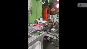 Станок высечной (штамповочный) для производства пилочек и шпателей автоматический