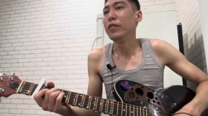 Звенит январская вьюга на гитаре