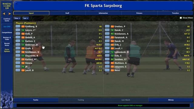 Championship Manager 03/04 (Sparta Sarpsborg) - An Entire team of cm/fm Easter Eggs! смотреть онлайн
