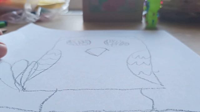 как нарисовать сову смотреть онлайн