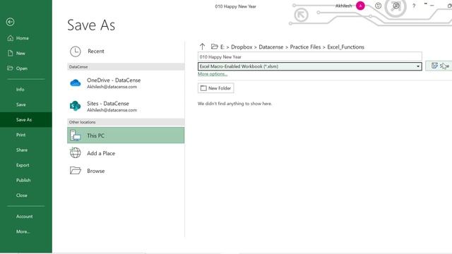 Countdown Timer to New Year in Excel смотреть онлайн