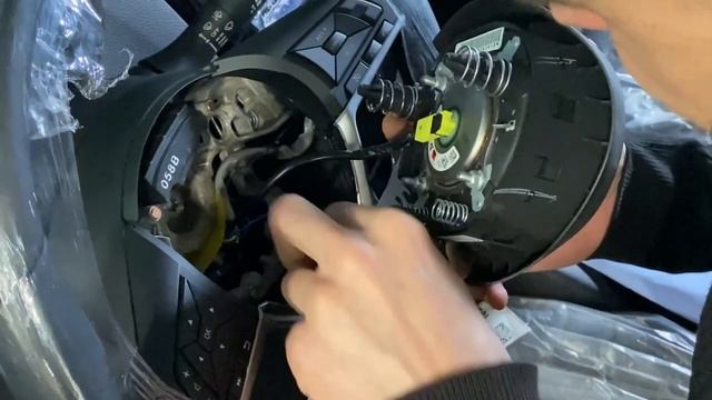 Установка подогрева руля в Nissan X-Trail [ПОДОГРЕВ РУЛЯ 2022]