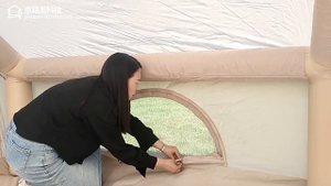 Надувная палатка-дом на каркасе 4060