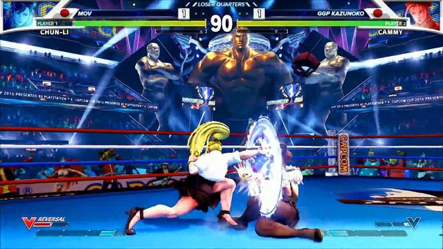 SFV: MOV vs GGP Kazunoko - Capcom Cup 2016 Top 8 - CPT 2016