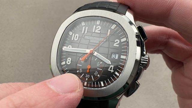 Patek Philippe Aquanaut Chronograph 5968A-001 Patek Philippe Watch Review смотреть онлайн