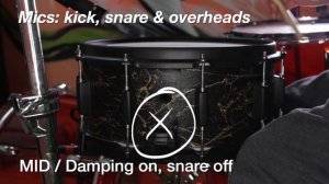 FAT custom marble series birch 14x6,5 (обзор малого барабана)