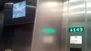 Спуск в лифте останкинской башни 360
