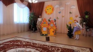 Платковый театр  Сказка со счастливым концом.