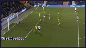 Goal Sidwell - Fulham 3-0 Norwich City - 14-01-2014 Highlights