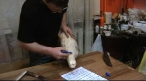 Как сделать чучело ГЛУХАРЯ в домашних условиях #3