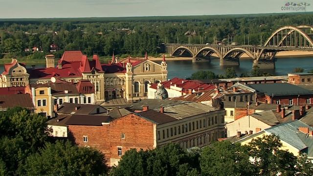 Города Европы. Достопримечательности Рыбинска смотреть онлайн