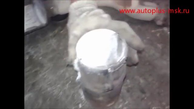 Удаление и ремонт катализатора БМВ 525 е60, замена катализатора BMW 525 e60 на пламегаситель смотреть онлайн