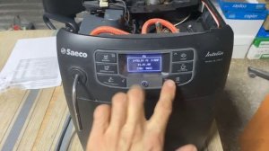 Скрытое тест меню Intellia Saeco. Счётчик во второй версии кофеварки
