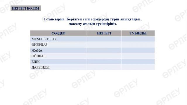I тоқсан, қазақ тілі мен әдебиеті, 10 класс, 28 сабақ смотреть онлайн
