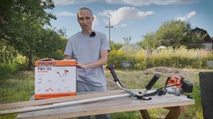 Как и чем покосить заросший участок. Бензиновый триммер Carver Promo PBC-52.