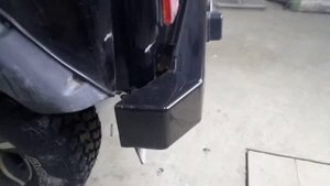 Самый простой Усиленый бампер на УАЗ из профиля