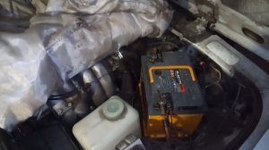 #АКБ #RACER-EFB  тот же аком  после 10 месяцев эксплатации пока всё нормально