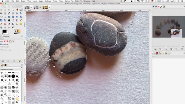 Фотомонтаж в Gimp - Изоляция, Инструменты, Уровни - Гимп смотреть онлайн