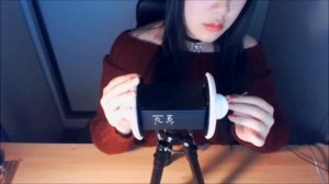 No Talking ASMR 면봉 귀청소 Cotton swab Ear cleaning