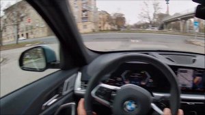 2022 BMW X1 (2.0T MHEV 218HP)/POV test drive, csak vezetés!
