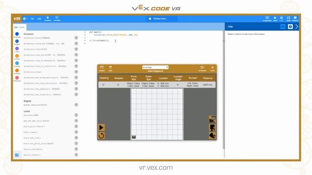 VEXcode VR Python - 1. Getting Started with Python