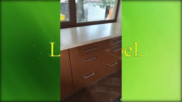 Кухня Высотная - МДФ покраска в Донецке - высокий глянец смотреть онлайн