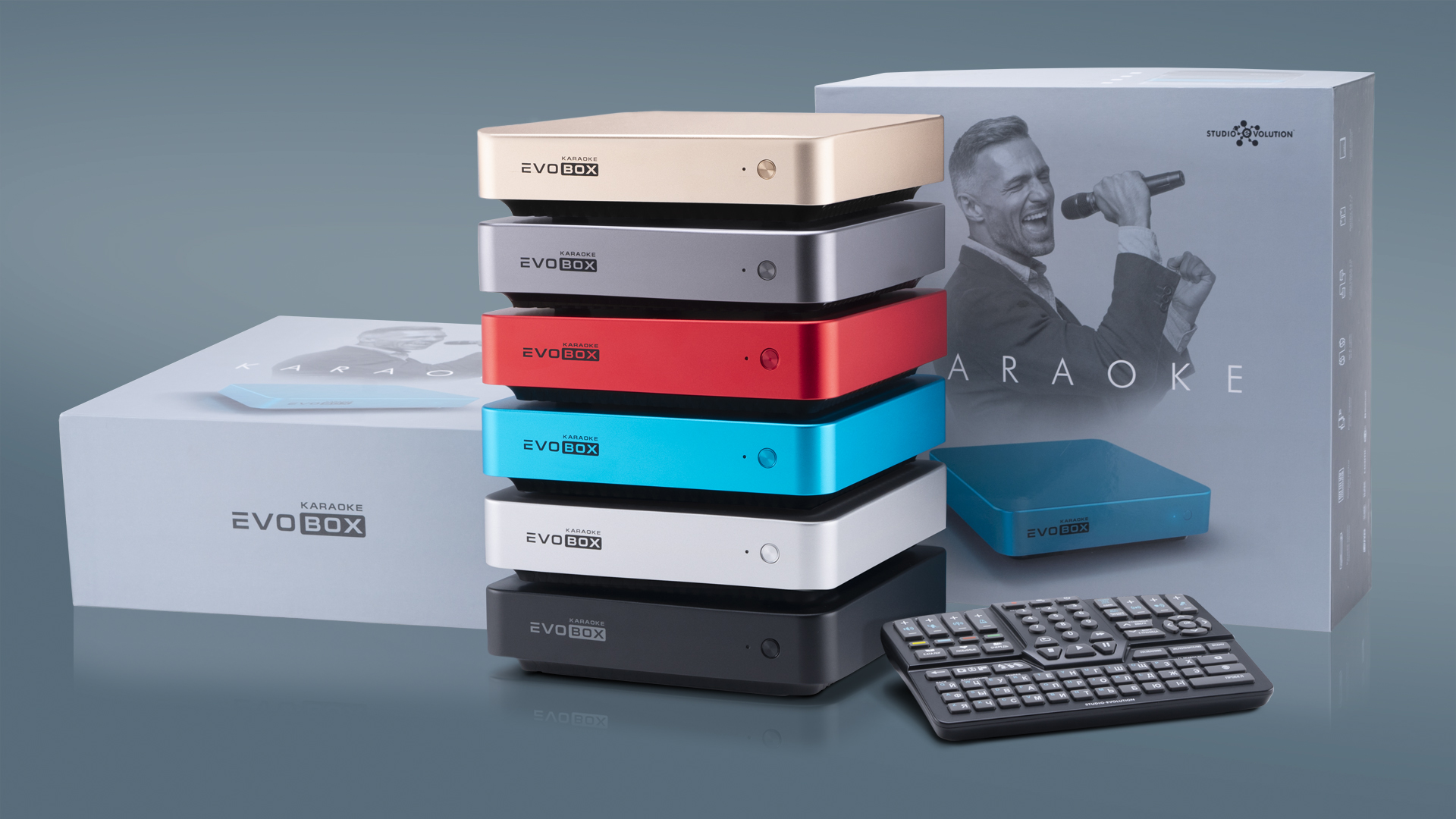 Evobox - Караоке для дома полный обзор | внешний вид | интерфейс смотреть онлайн