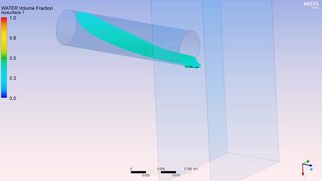 CFX Unsteady Air+Water . ANSYS CFX MULTIPHASE TUBE FLOW. Transient/Unsteady Analisys. CFD with CFX смотреть онлайн