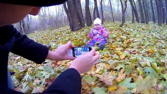 прогулка в осеннем парке 2015 смотреть онлайн