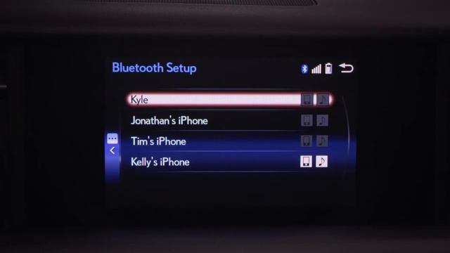2015 Lexus Unpair Bluetooth Phone with Display Audio смотреть онлайн