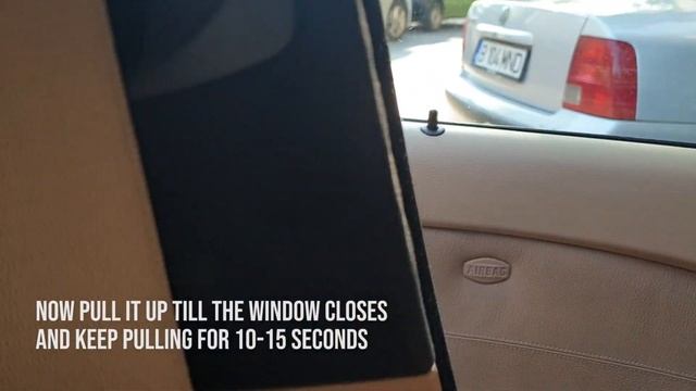 BMW WINDOW RESET - anti trap function regulator that rolls in pauses fix one touch - EASY WAY E60 смотреть онлайн