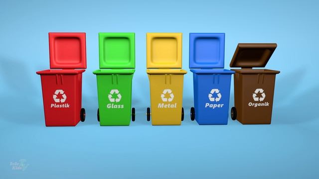 Save Earth. Garbage Sorting Rules. Clean Up Trash. Recycling Plastic, Glass & Paper/ Recycle Symbol