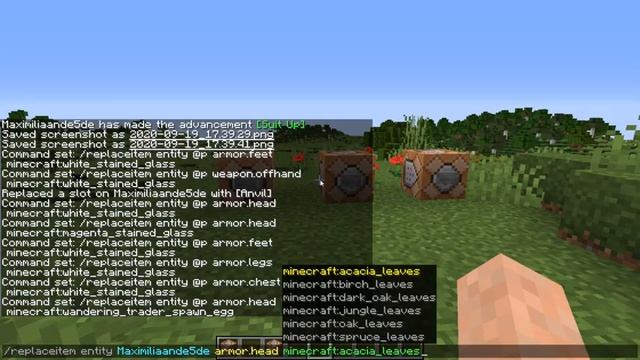 Minecraft - How To Put Items On A Player's Head (Java/Bedrock) смотреть онлайн