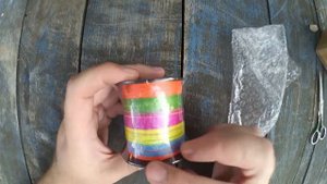 Плетенка разноцветная Jof x8