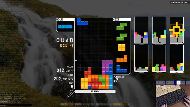 Crazy Stacked Tetris Battle Royale! Intense 1v1 Against Run_ смотреть онлайн