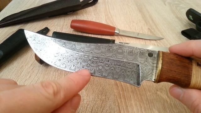 Как отличить Дамасскую сталь (композит) от травления (закос-лажа-развод)