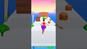 Twerk race 3d / Level 1 to 4 #gaming #games #gameplay #ignitegamingstar