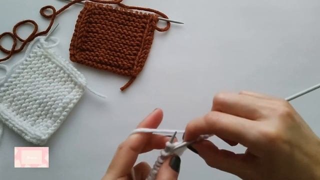 ОКАНТОВКА СПИЦАМИ.ОБРАБОТКА КРАЯ I-CORD #вязание#knitting#tutorial