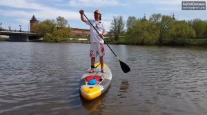 Как грести на SUP доске