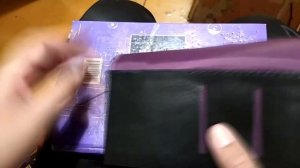 Как сшить простой кошелек-клатч из кожи, с подкладом, своими руками