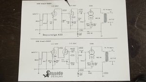 Boyuurange / Reisong A50 300B Tube Amp Schematic Deep Dive
