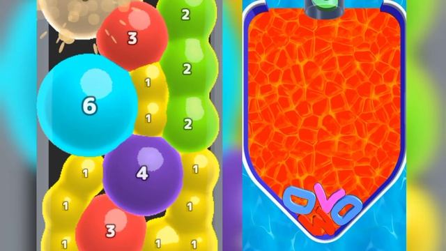?️?️ Melty Bubble vs merge word letter puzzle ? jelly 2048 ball New Update Gameplay part 1 смотреть онлайн