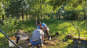 ПАРАЛЛЕЛЬНАЯ ОБСАДКА ПРИ БУРЕНИИ СКВАЖИНЫ