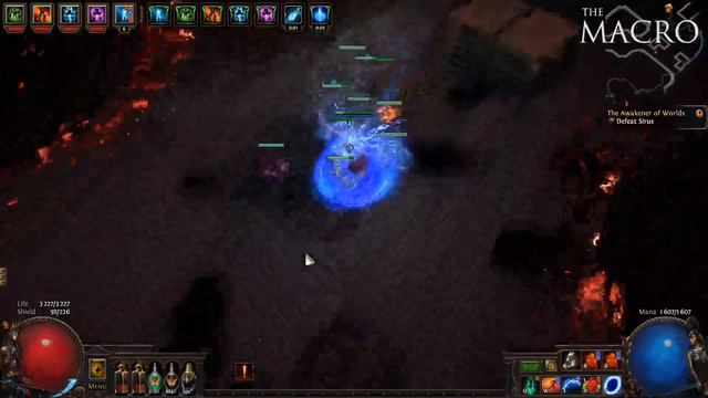 PoE 3.9, Golems+Tabula vs Sirus Awakener of Worlds смотреть онлайн